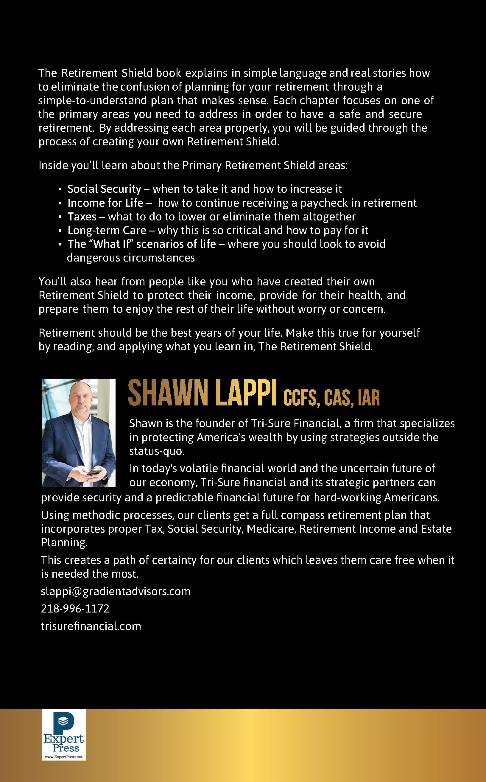 The Retirement Shield — Co-authored by Shawn Lappi